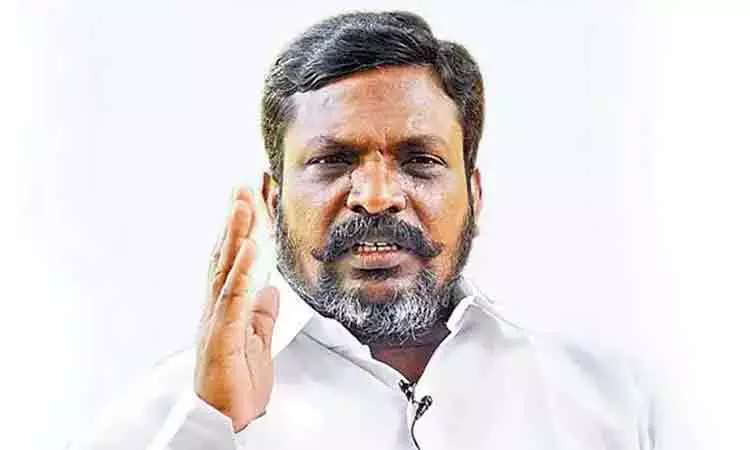 வடமாநிலத்தவர்களை வாக்காளர்களாக சேர்த்தால்..  - திருமாவளவன் எம்.பி. கூறியது என்ன..?