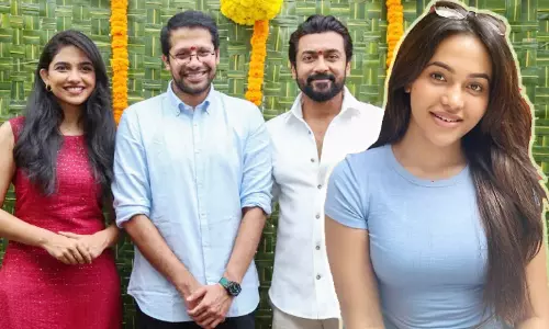 Viduthalai-fame Bhavani Sre to play a key role in Venky Atluris Suriya 46 Viduthalai-fame Bhavani Sre to play a key role in Venky Atluris Suriya 46