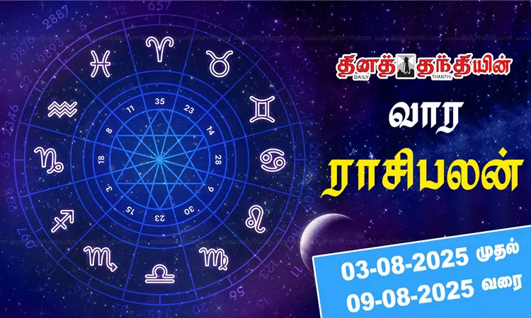 weekly horoscope - 03.08.2025 to 09.08.2025 weekly horoscope - 03.08.2025 to 09.08.2025