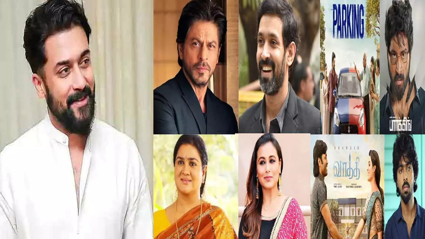 தேசிய விருது வென்றவர்களுக்கு வாழ்த்துத் தெரிவித்த சூர்யா