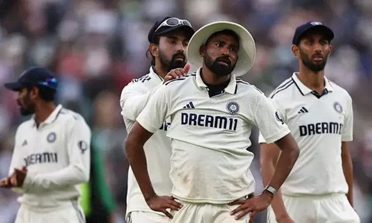 பிரசித் கிருஷ்ணாவிடம் மன்னிப்பு கேட்ட சிராஜ் ... ஏன் தெரியுமா..?