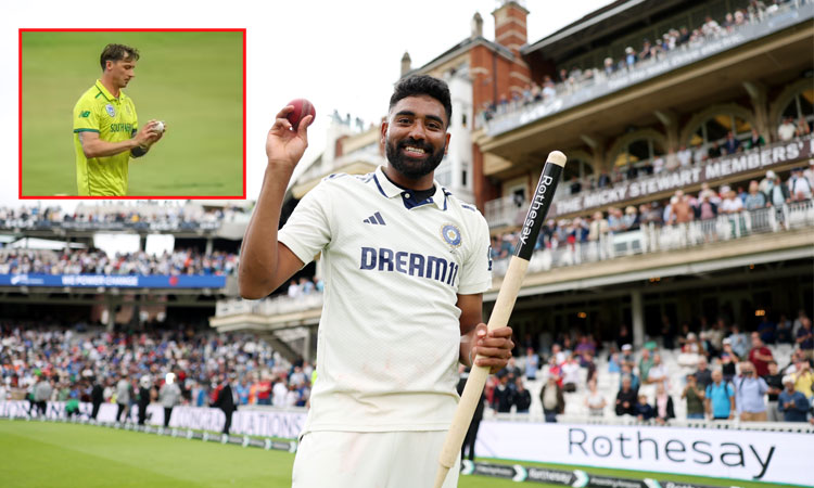 5-வது டெஸ்ட்: டேல் ஸ்டெயினின் கணிப்பை நிஜமாக்கிய முகமது சிராஜ்