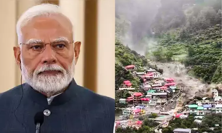 உத்தரகாண்ட் வெள்ளப்பெருக்கு: மூழ்கிய கிராமம்; 4 பேர் பலி - பிரதமர் மோடி இரங்கல்