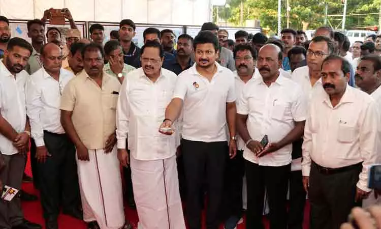 வெள்ள பாதிப்பை தடுக்கும் திட்டங்களை திராவிட மாடல் அரசு செயல்படுத்தி வருகிறது: உதயநிதி ஸ்டாலின்