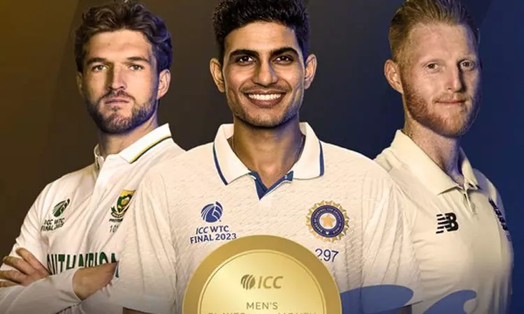 ஐ.சி.சி. ஜூலை மாத சிறந்த வீரர் விருது: பரிந்துரை பெயர் பட்டியலில் இந்திய கேப்டன் சுப்மன் கில்