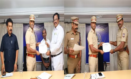 திருநெல்வேலி: சிறப்பாக பணியாற்றிய போலீசார் 140 பேருக்கு எஸ்.பி. பாராட்டு திருநெல்வேலி: சிறப்பாக பணியாற்றிய போலீசார் 140 பேருக்கு எஸ்.பி. பாராட்டு