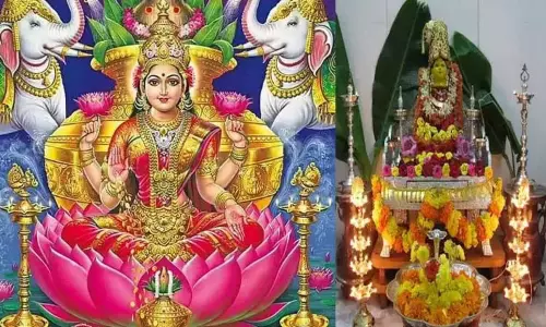 நாளை வரலட்சுமி விரதம்.. வீட்டில் பூஜை செய்வது எப்படி? நாளை வரலட்சுமி விரதம்.. வீட்டில் பூஜை செய்வது எப்படி?