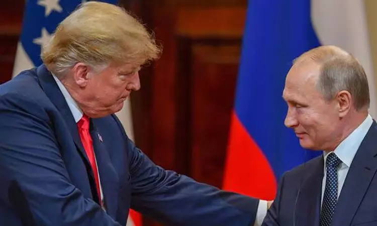 உக்ரைனுக்கு எதிரான போர் முடிவுக்கு வருமா..? - டிரம்ப், புதின் அடுத்த வாரம் அமீரகத்தில் சந்திப்பு