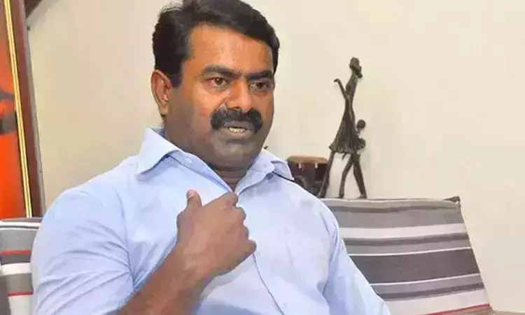 ஈழத்தமிழ்ச் சொந்தங்களை அடக்கி ஒடுக்குவதற்கு பெயர்தான் திராவிட மாடலா..? - சீமான் கேள்வி ஈழத்தமிழ்ச் சொந்தங்களை அடக்கி ஒடுக்குவதற்கு பெயர்தான் திராவிட மாடலா..? - சீமான் கேள்வி