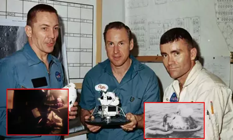 விண்வெளியில் திடீரென வெடித்த அப்பல்லோ 13 விண்கலம்; திக் திக் நிமிடங்கள்... ஜிம் லவெல் குழு உயிர் தப்பியது எப்படி? விண்வெளியில் திடீரென வெடித்த அப்பல்லோ 13 விண்கலம்; திக் திக் நிமிடங்கள்... ஜிம் லவெல் குழு உயிர் தப்பியது எப்படி?