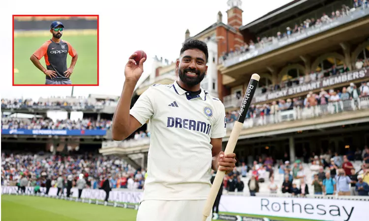 அதை பார்த்துத்தான் முகமது சிராஜிக்கு அறிமுக வாய்ப்பை வழங்கினேன் - ரகானே பாராட்டு