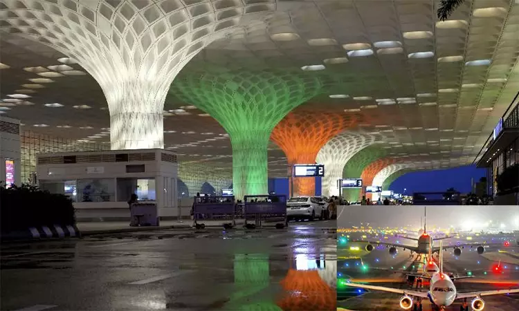 மும்பையில் விமான சேவை பாதிப்பு - பயணிகள் அவதி