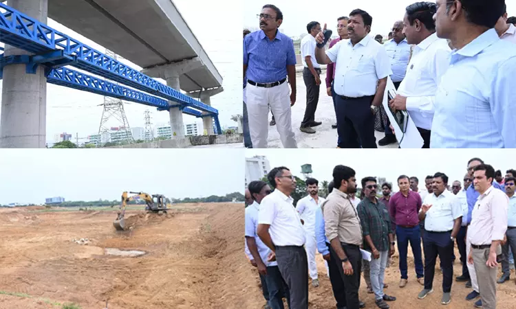 பருவமழையினை முன்னிட்டு, சென்னையில் பல்வேறு வளர்ச்சித் திட்டப் பணிகள் - முருகானந்தம் ஆய்வு பருவமழையினை முன்னிட்டு, சென்னையில் பல்வேறு வளர்ச்சித் திட்டப் பணிகள் - முருகானந்தம் ஆய்வு