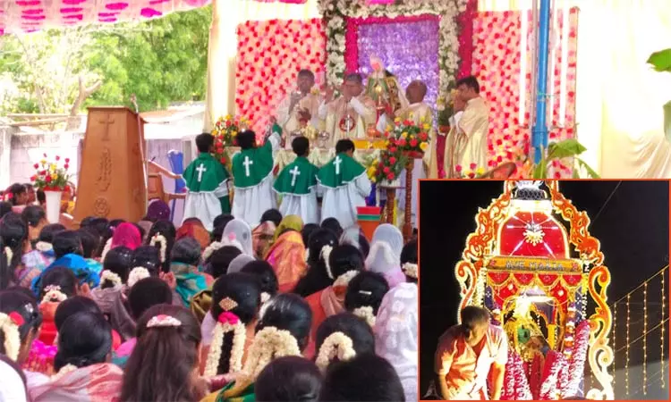 ஆறுமுகநேரி புனித அன்னம்மாள் ஆலய திருவிழா