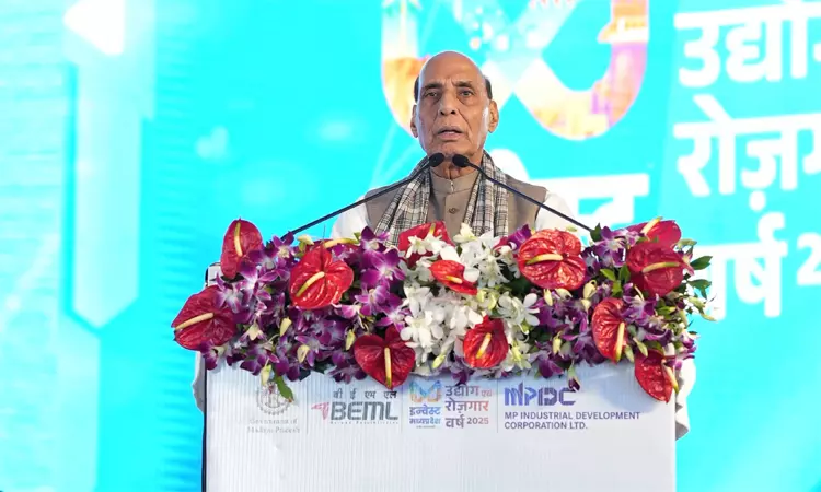 இந்தியா மிகவும் துடிப்பான பொருளாதார நாடு... சிலருக்கு அது பிடிக்கவில்லை; ராஜ்நாத் சிங்