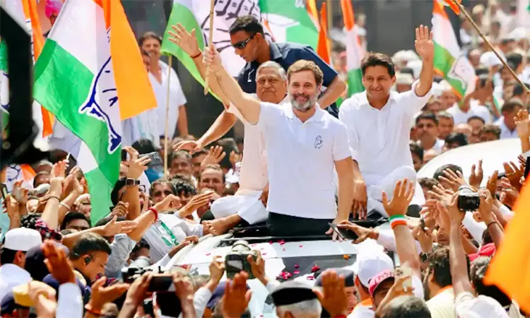 ராகுல் காந்தி தலைமையில் நாளை பேரணி