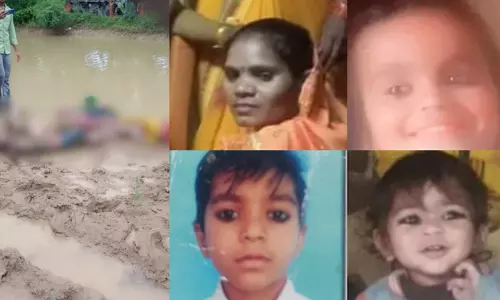 3 குழந்தைகளுடன் கால்வாயில் குதித்து பெண் தற்கொலை - அதிர்ச்சி சம்பவம்