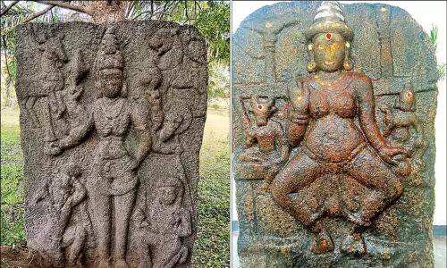 திண்டிவனம், செஞ்சி பகுதியில் 1,200 ஆண்டுகள் பழமைவாய்ந்த பல்லவர் கால சிற்பங்கள் கண்டெடுப்பு