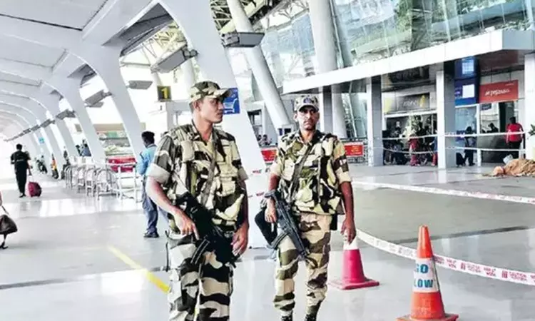 79வது சுதந்திர தினத்தையொட்டி, சென்னை விமான நிலையத்தில் 5 அடுக்கு பாதுகாப்பு