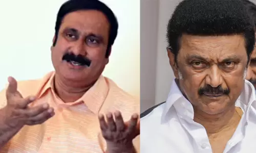 மு.க.ஸ்டாலின் எப்போது முருகராக மாறினார்..? - கேள்வி எழுப்பிய அன்புமணி
