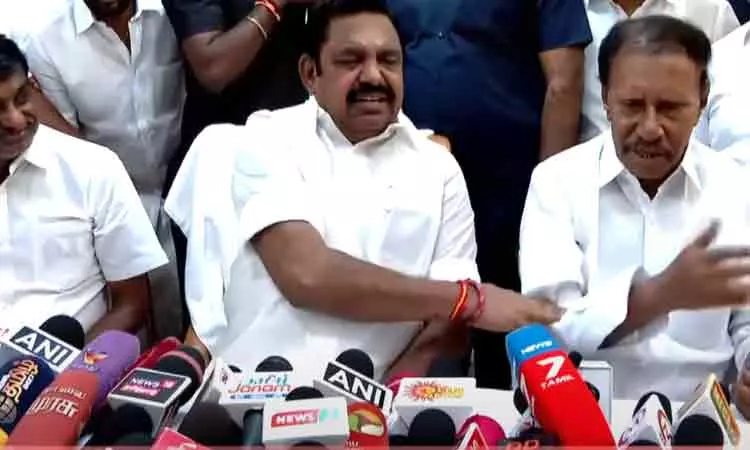 அதிமுக கூட்டணியில் இன்னும் பல கட்சிகள் இணையும் - எடப்பாடி பழனிசாமி அதிமுக கூட்டணியில் இன்னும் பல கட்சிகள் இணையும் - எடப்பாடி பழனிசாமி