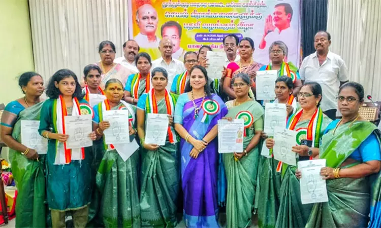 33 சதவீத இட ஒதுக்கீடு மசோதாவை நிறைவேற்ற வேண்டும்: தூத்துக்குடியில் மகிளா காங்கிரஸ் தலைவி பேட்டி