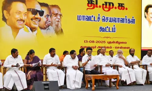 திமுக மாவட்ட செயலாளர்கள் கூட்டம்: நிறைவேற்றப்பட்ட முக்கிய தீர்மானங்கள் என்னென்ன..?