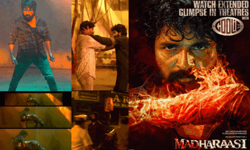 மதராஸி படத்தின் பிரத்யேக கிளிம்ப்ஸ் வீடியோவின் அறிவிப்பு