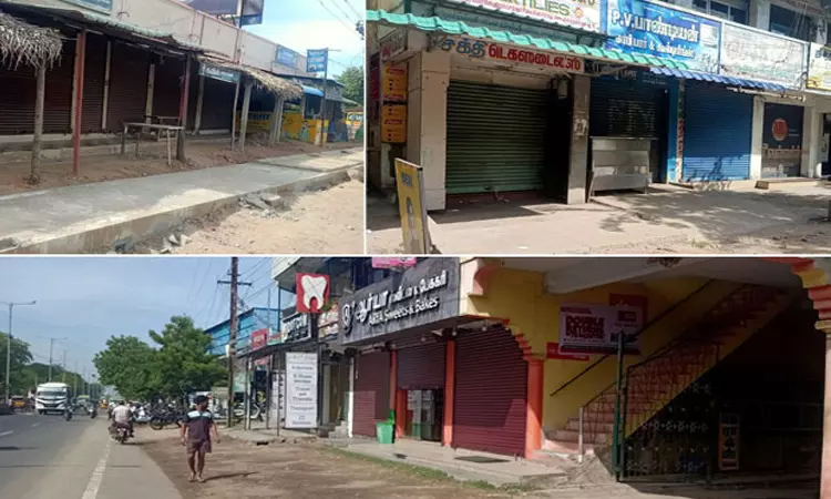 உப்பளங்களை கையகப்படுத்தி கப்பல் கட்டும் தளம் அமைக்க எதிர்ப்பு: தூத்துக்குடியில் ஆர்ப்பாட்டம், கடையடைப்பு