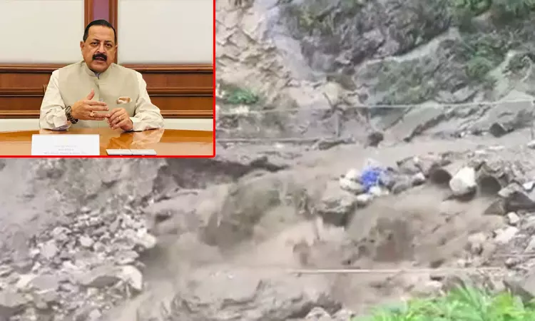 ஜம்மு காஷ்மீர் மேக வெடிப்பு பெருவெள்ளத்தின் பாதிப்பு அதிக அளவில் உள்ளது  - மத்திய மந்திரி தகவல்
