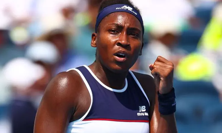 சின்சினாட்டி ஓபன் டென்னிஸ்: கோகோ காப் காலிறுதிக்கு முன்னேற்றம்