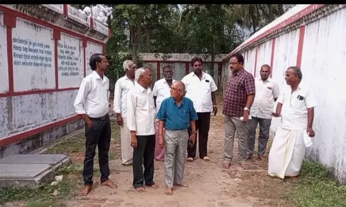 பொன்னேரி அகத்தீஸ்வரர் கோவில் கும்பாபிஷேக ஏற்பாடுகள் தீவிரம்.. 20-ம் தேதி பாலாலயம்