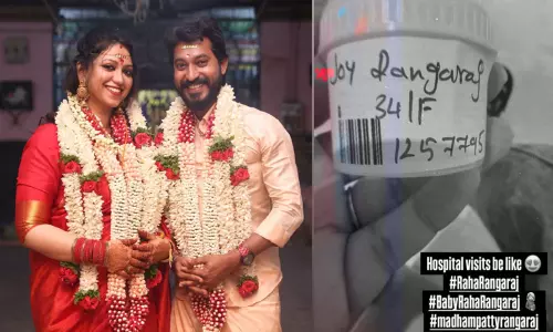 குழந்தை பெயரை அறிவித்த மாதம்பட்டி ரங்கராஜனின் 2வது மனைவி