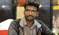 தமிழ்நாடு வீரர் பிரனீஷ் சாம்பியன்