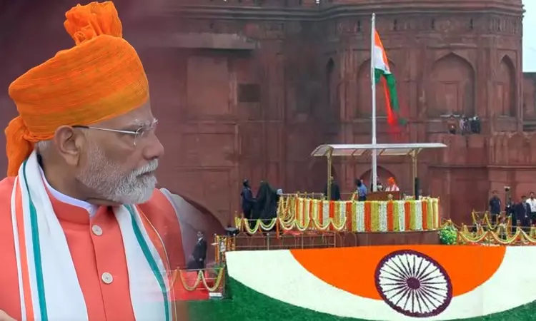 “தீபாவளியில் மக்களுக்கு மிகப் பெரிய பரிசு காத்திருக்கிறது..” - பிரதமர் மோடி சுதந்திர தின அறிவிப்பு