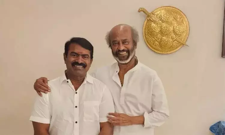 பொன்விழா ஆண்டு  ரஜினிக்கு சீமான் வாழ்த்து