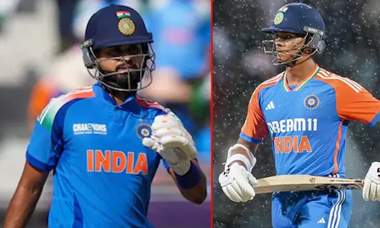 ஆசிய கோப்பை: இந்திய அணியில் ஸ்ரேயாஸ், ஜெய்ஸ்வால் இடம்பெற வாய்ப்பில்லை..? ஆசிய கோப்பை: இந்திய அணியில் ஸ்ரேயாஸ், ஜெய்ஸ்வால் இடம்பெற வாய்ப்பில்லை..?