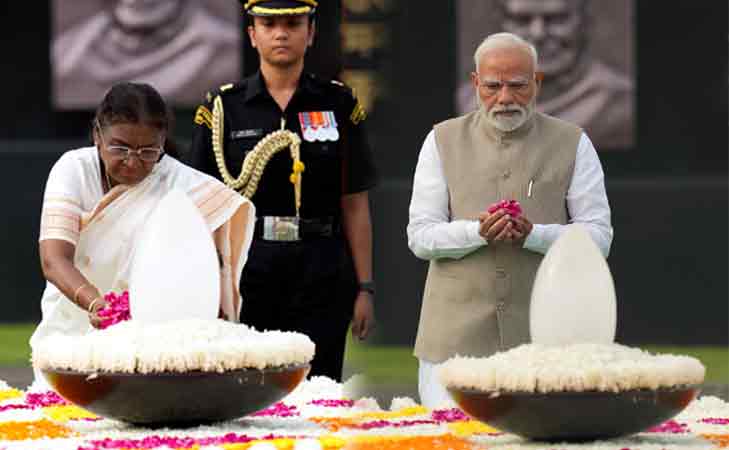 வாஜ்பாய் நினைவு தினம்: ஜனாதிபதி, பிரதமர் மரியாதை