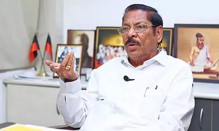 திமுகவினர் கோழைகள் அல்ல; அடக்குமுறைக்கு அஞ்சாதவர்கள் - ஆர்.எஸ்.பாரதி