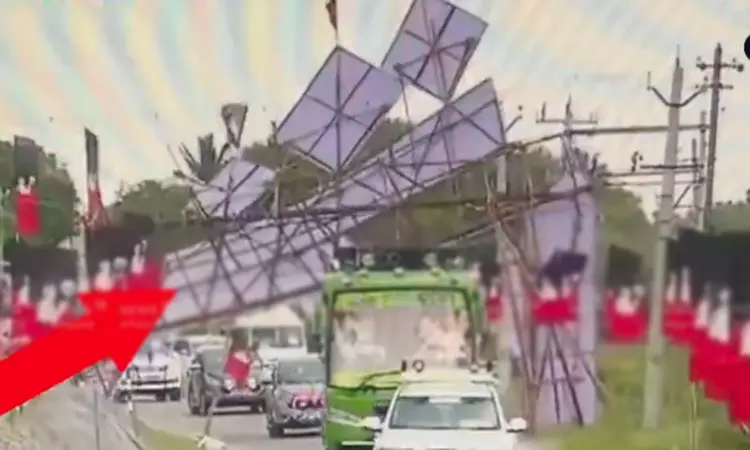 பேனர்  விழுந்து விபத்து - நூலிழையில் தப்பிய... ... இன்றைய முக்கிய செய்திகள் சில வரிகளில்.. 16-08-2025