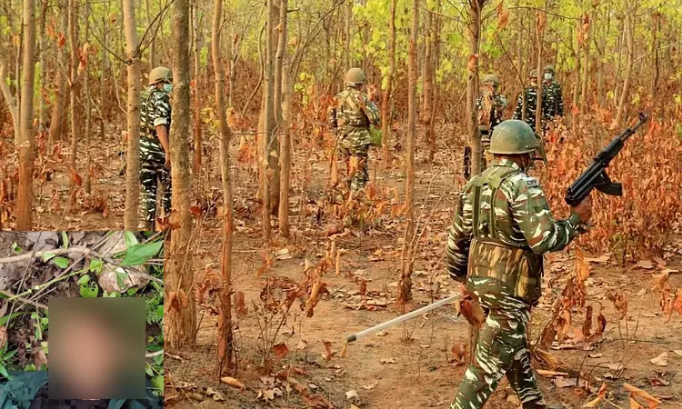 தலைக்கு ரூ. 2 லட்சம் சன்மானம் அறிவிக்கப்பட்ட நக்சலைட்டு சுட்டுக்கொலை