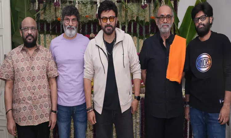 திரிவிக்ரம் – வெங்கடேஷ் கூட்டணி: புதிய படத்தின் பணிகள் தொடக்கம்