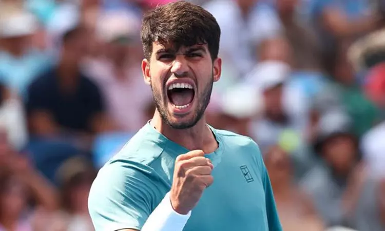 சின்சினாட்டி ஓபன் டென்னிஸ்: கார்லஸ் அல்காரஸ் அரையிறுதிக்கு தகுதி