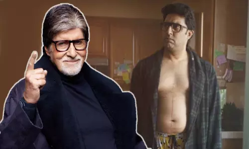 Big B is the happiest father on Earth as son Abhishek Bachchan wins big at IFFM 2025 Big B is the happiest father on Earth as son Abhishek Bachchan wins big at IFFM 2025