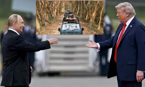 டிரம்ப் - புதின் சந்திப்பு: இந்தியா வரவேற்பு டிரம்ப் - புதின் சந்திப்பு: இந்தியா வரவேற்பு