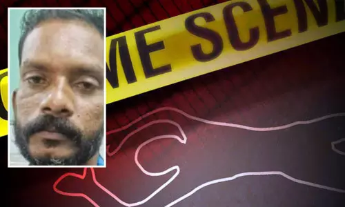 நடத்தையில் சந்தேகத்தால் மனைவியை வெட்டிக்கொன்ற தொழிலாளி கைது
