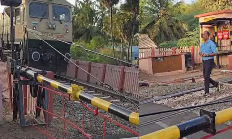 ராமநாதபுரம்: ரெயில்வே கேட் மூடப்படாத விவகாரம்; கேட் கீப்பர் பணியிடை நீக்கம்