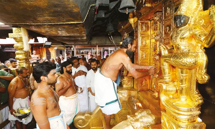 ஆவணி மாத பூஜை: சபரிமலை அய்யப்பன் கோவிலில் 21-ந் தேதி வரை சிறப்பு வழிபாடுகள்
