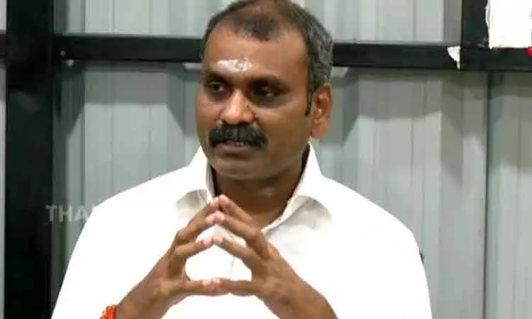 பட்டியலின மக்களுக்கு திருமாவளவன் மிகப்பெரிய துரோகம் இழைக்கிறார் - மத்திய இணை மந்திரி எல்.முருகன் பட்டியலின மக்களுக்கு திருமாவளவன் மிகப்பெரிய துரோகம் இழைக்கிறார் - மத்திய இணை மந்திரி எல்.முருகன்