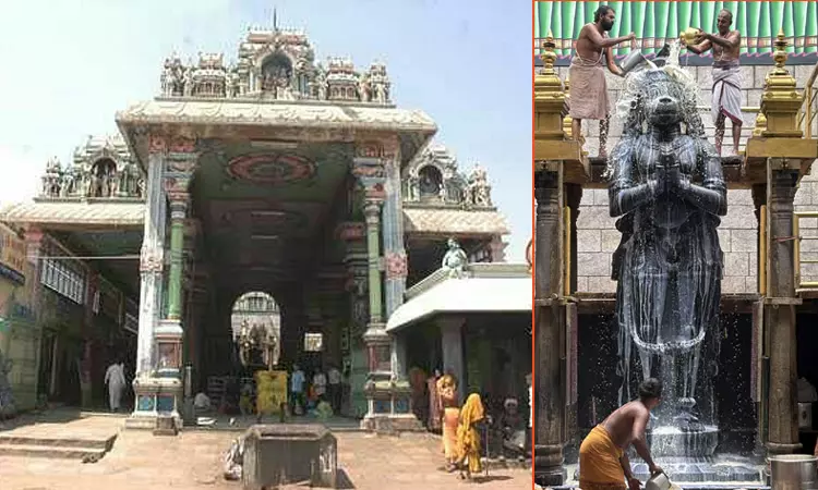 நாமக்கல் ஆஞ்சநேயருக்கு சிறப்பு அபிஷேகம்